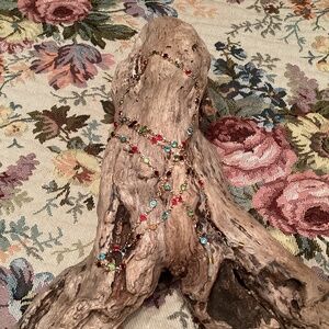 Gold Multicolored Rainbow 🌈Crystal Eyeglass Chain Lanyard